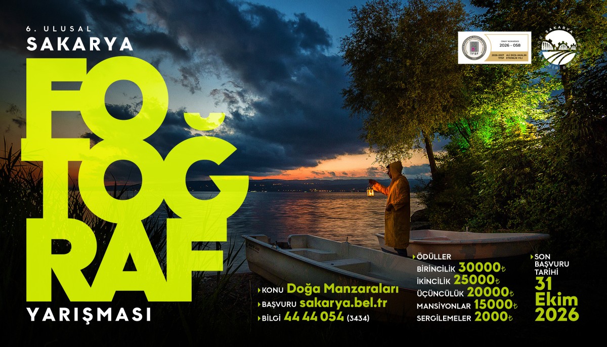 6’ncı Ulusal Sakarya Fotoğraf Yarışması başlıyor